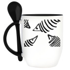 Кружка с ложкой