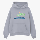 Толстовка худи оверсайз