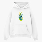 Толстовка худи оверсайз