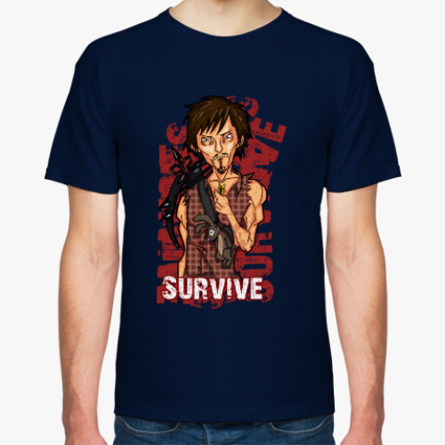 Футболка с принтом Дэрил Диксон