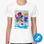 Женская спортивная футболка