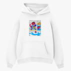 Толстовка худи оверсайз