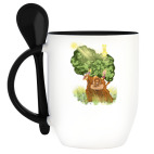 Кружка с ложкой