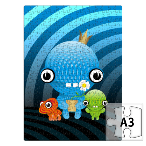 Пазл с принтом Spirallys