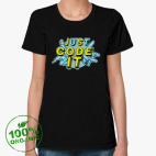 Женская футболка органик