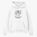 Толстовка худи оверсайз