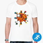 Мужская спортивная футболка