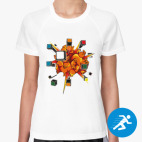 Женская спортивная футболка