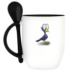 Кружка с ложкой