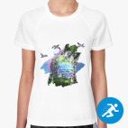 Женская спортивная футболка