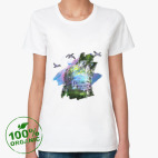 Женская футболка органик