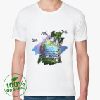 Мужская футболка органик