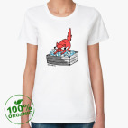 Женская футболка органик