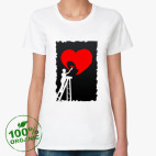 Женская футболка органик