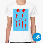 Женская спортивная футболка