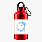 Металлическая бутылка 400 мл UV-DTF