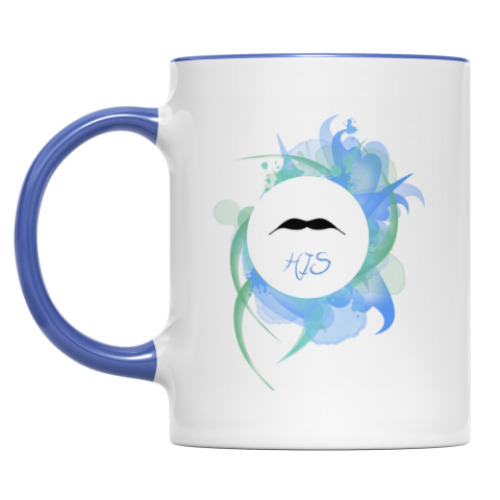 Кружка с принтом для него