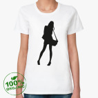 Женская футболка органик