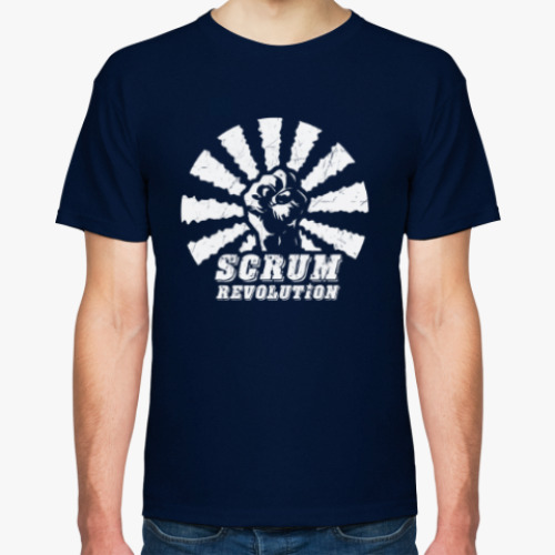 Футболка с принтом Be Agile