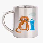 Кружка металлическая