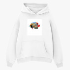 Толстовка худи оверсайз