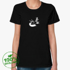 Женская футболка органик
