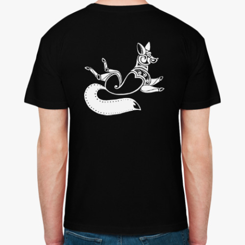 Футболка с принтом Скифский лис