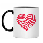 Кружка двухцветная