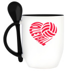 Кружка с ложкой