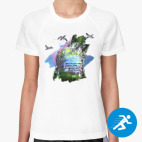 Женская спортивная футболка