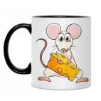 Кружка двухцветная