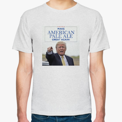 Футболка с принтом Make APA great again