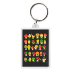 Брелок 5.7 x 4.1 см Фрукты, Овощи и Ягоды