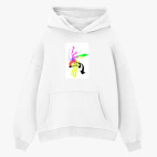 Толстовка худи оверсайз