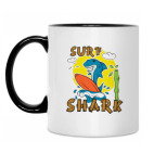 Кружка двухцветная