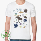 Мужская футболка органик