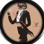 Animal Fashion | S is for Sloth in Smoking