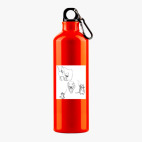 Металлическая бутылка 700 мл UV-DTF