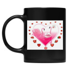 Кружка цветная UV-DTF