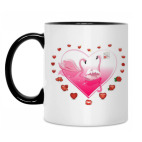 Кружка двухцветная