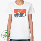 Женская футболка органик