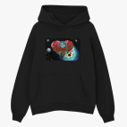 Толстовка худи оверсайз