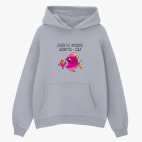 Толстовка худи оверсайз