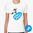 Женская спортивная футболка