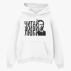 Толстовка худи оверсайз