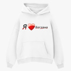 Толстовка худи оверсайз