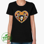 Женская футболка органик