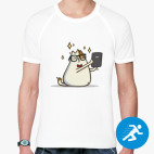 Мужская спортивная футболка