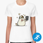 Женская спортивная футболка