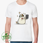 Мужская футболка органик